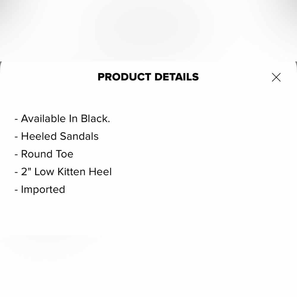Fashion Nova Elegant Black Slingback Heels - Picture 5 of 5